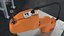 Brazo de robot industrial aparejado