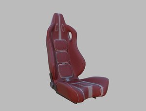 3D model leather chair