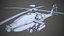 AH-64D Apache Longbow Low Poly