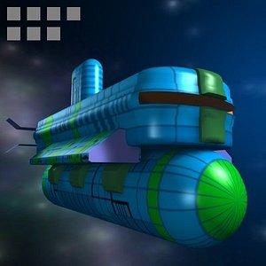 space ship c4d free