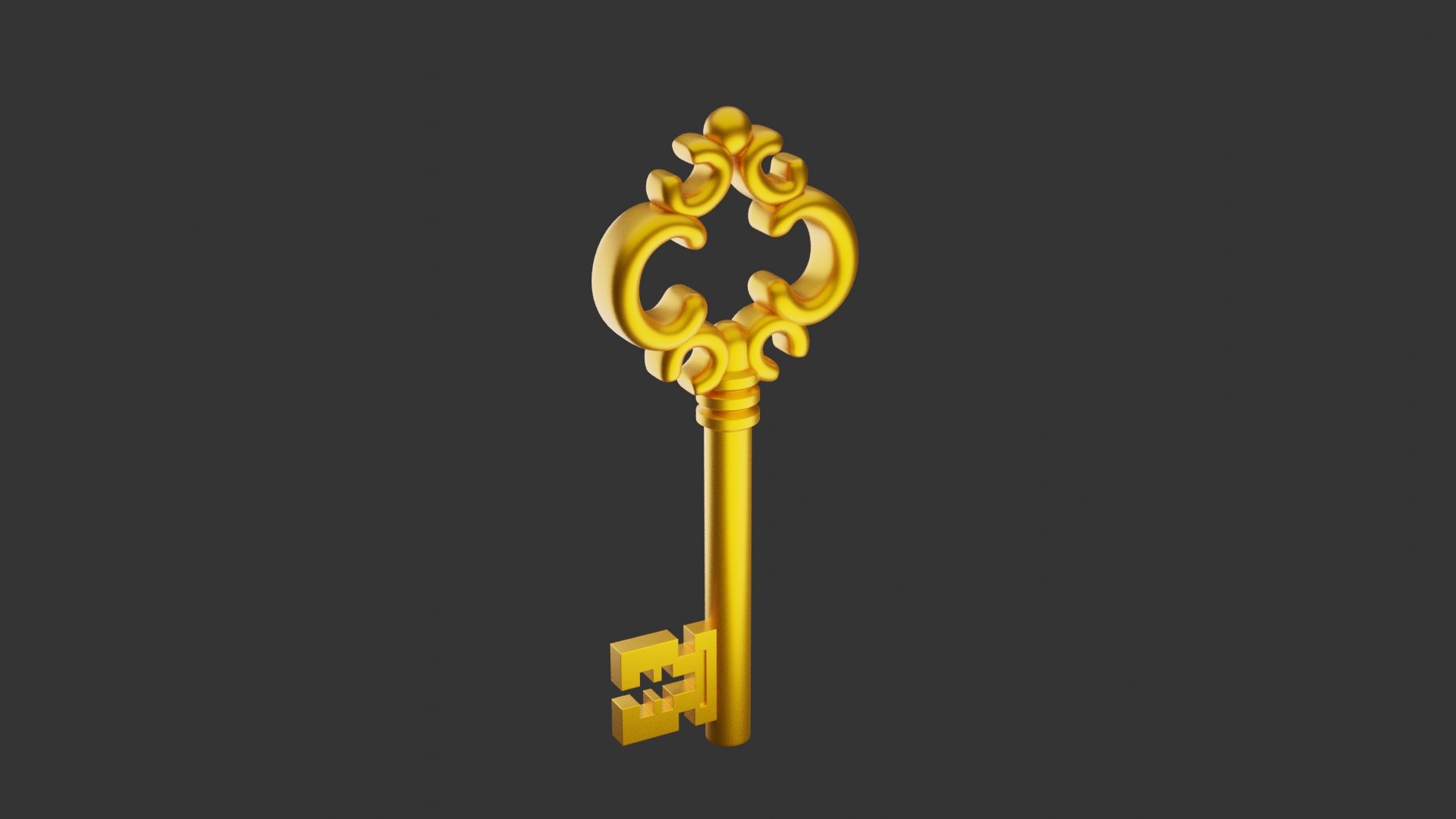 3D Key K4 - TurboSquid 2208654
