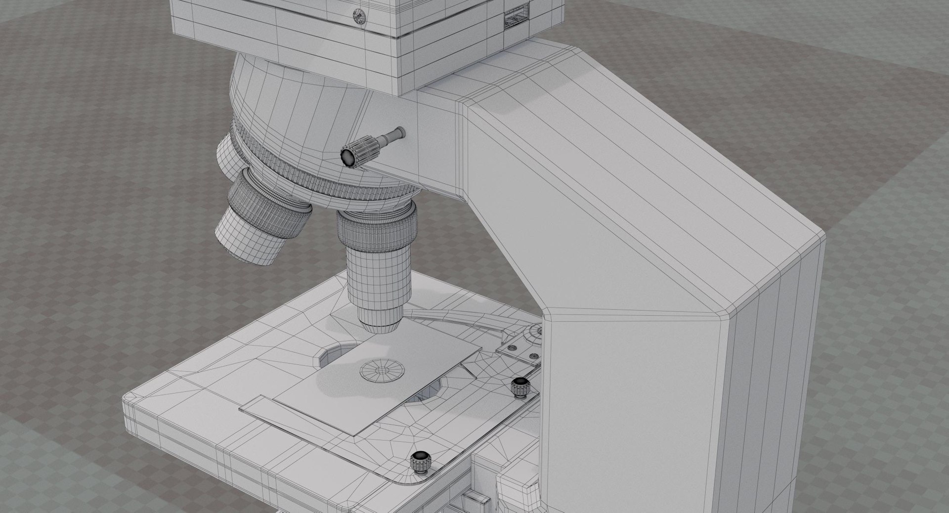 Microscope 3D Model - TurboSquid 1341706