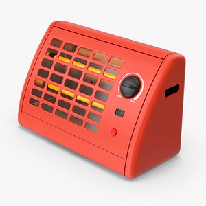 Electric Heater 3D model