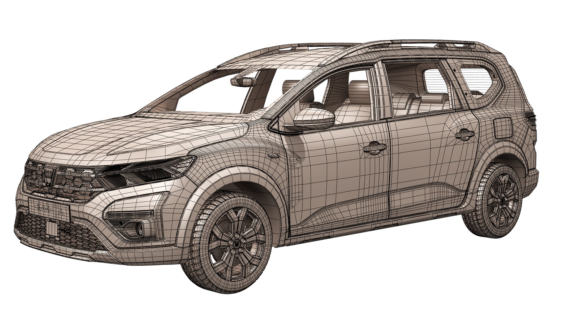 3D Dacia Jogger 2022 Model - TurboSquid 1796222