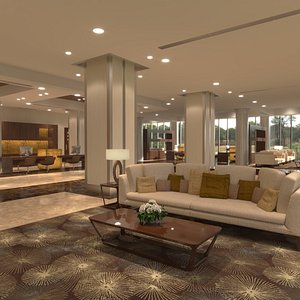 3D Hotel Lobby