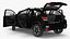 Subaru XV 2020 Hybrid CUV Black Rigged