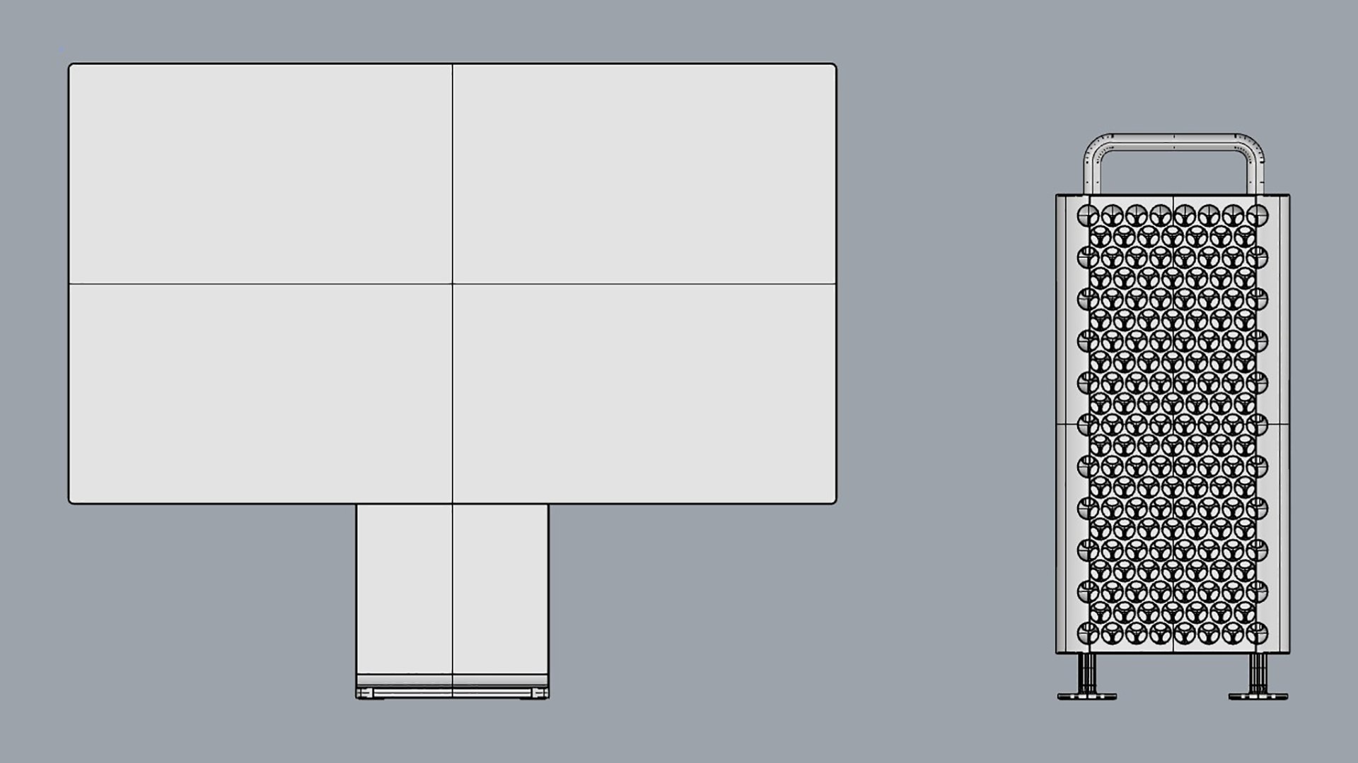 Mac Pro Display XDR Model - TurboSquid 2094180