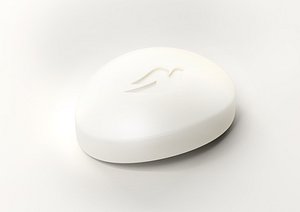 dove soap bar 3D model