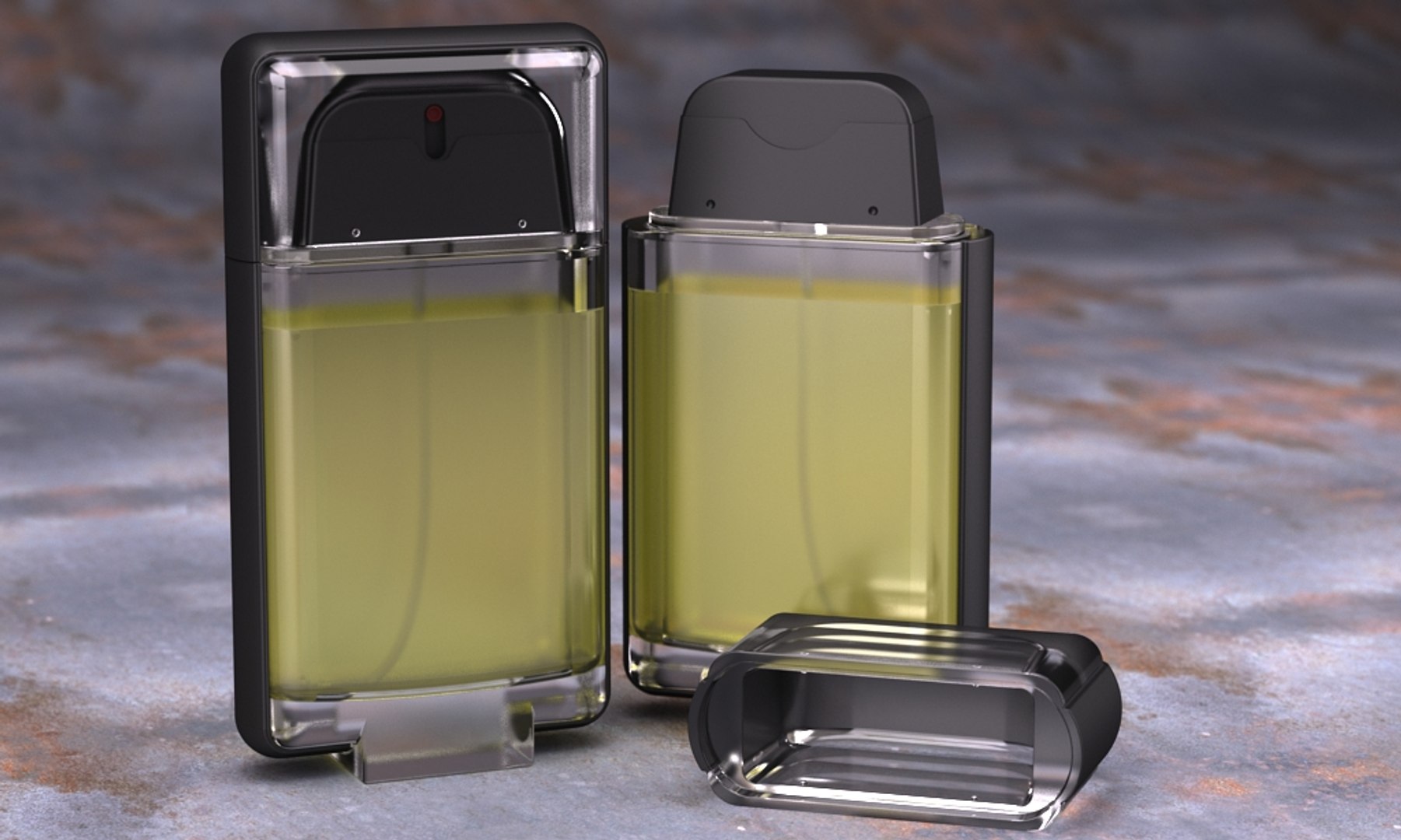 3d Model Cologne Bottle 3 2015