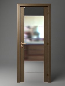 3ds max door wood wooden