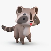 Cartoon Raccoon