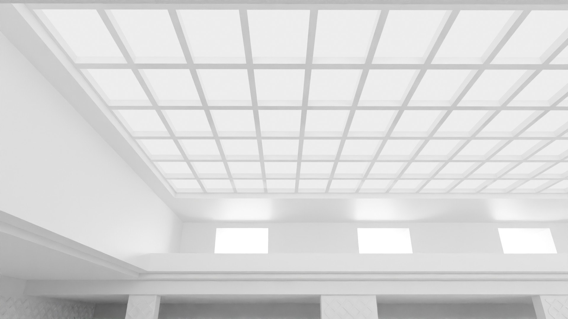 Concept Space Interior Empty Room 2 3D Model - TurboSquid 2101657