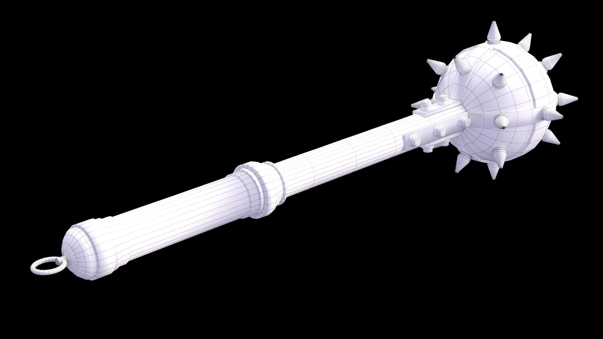 3D Model Medieval Mace - TurboSquid 1634718