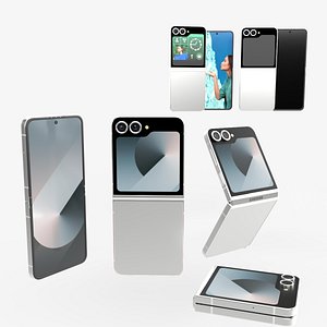 Samsung Galaxy Z Flip 6 white