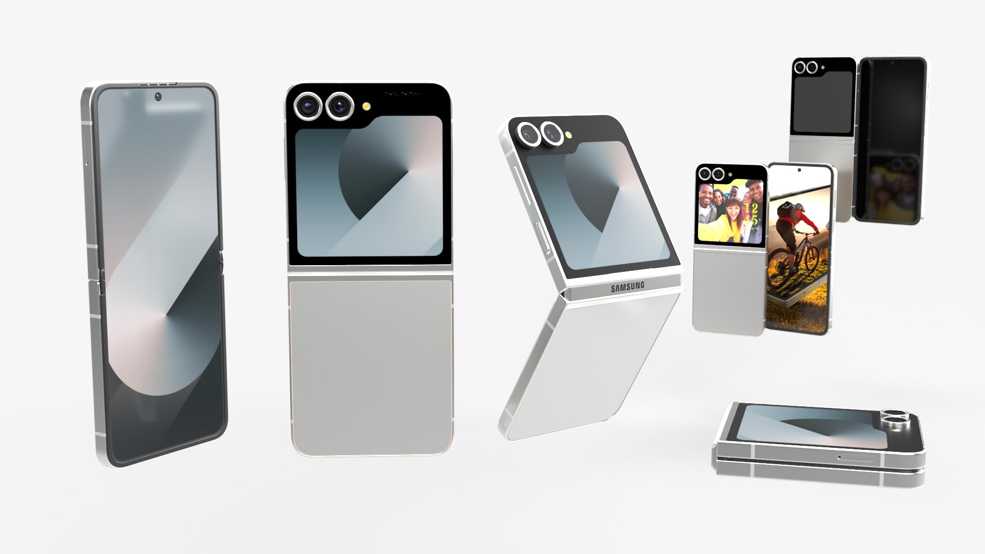 3D Samsung Galaxy Z Flip 6 white model https://p.turbosquid.com/ts-thumb/TG/ICa2my/xF/flip6wht/png/1721634397/1920x1080/fit_q87/ea2cde61a9e5fe3bbe748e914794ede4750dda7f/flip6wht.jpg