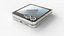 3D Samsung Galaxy Z Flip 6 white model