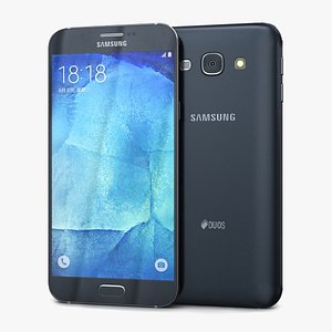Samsung Galaxy A8 or A8 Duos Midnight Black
