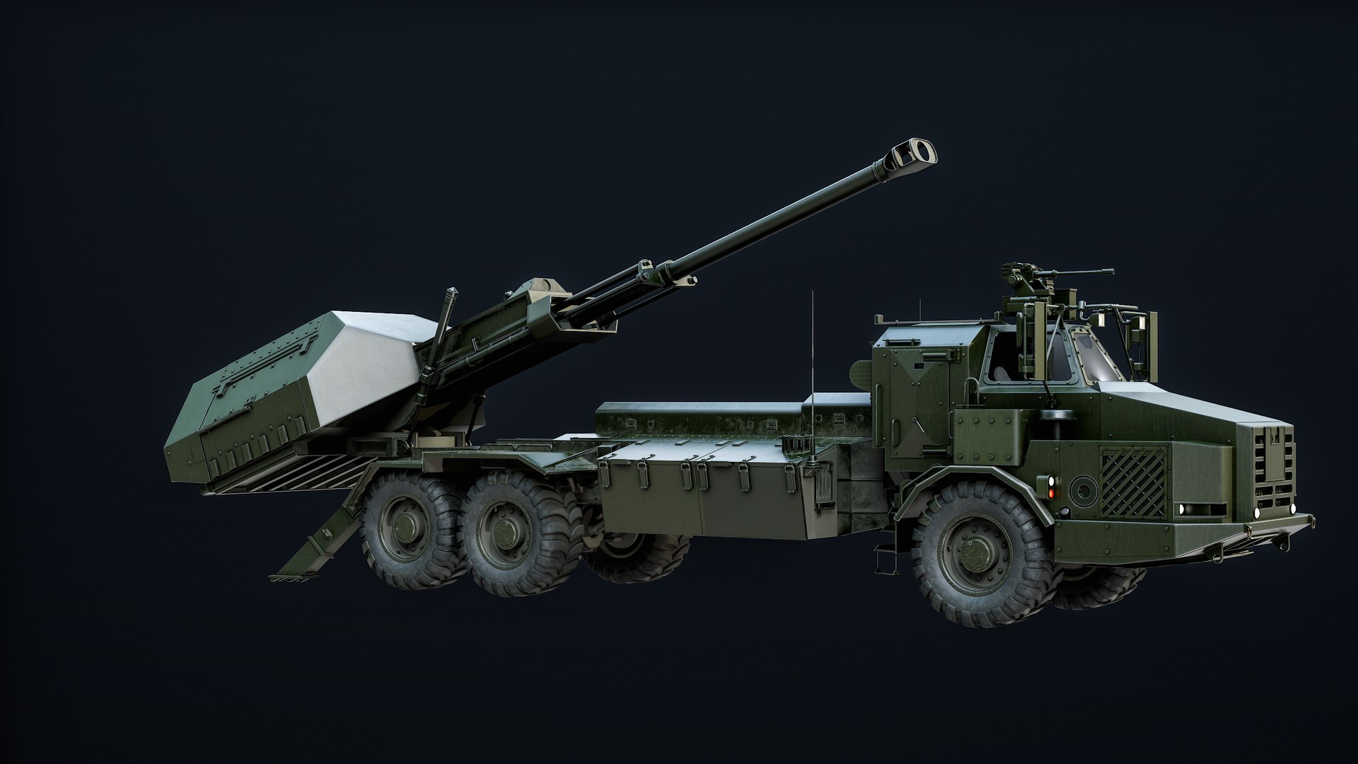 Archer Artillery System PBR model https://p.turbosquid.com/ts-thumb/TG/JVCtYe/6X/turn_00007/png/1718026777/1920x1080/fit_q87/331dee938431cd52b6bf1cf5e2fd8819e4058189/turn_00007.jpg
