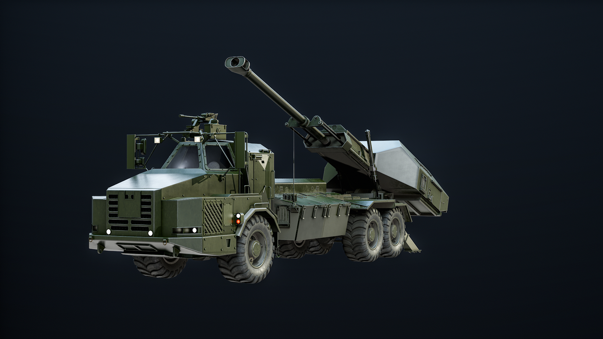 Archer Artillery System PBR model https://p.turbosquid.com/ts-thumb/TG/JVCtYe/MA/z00/png/1718026984/1920x1080/turn_fit_q99/08d3331532c8b049da09bdf1c40d944634281e4c/z00-1.jpg