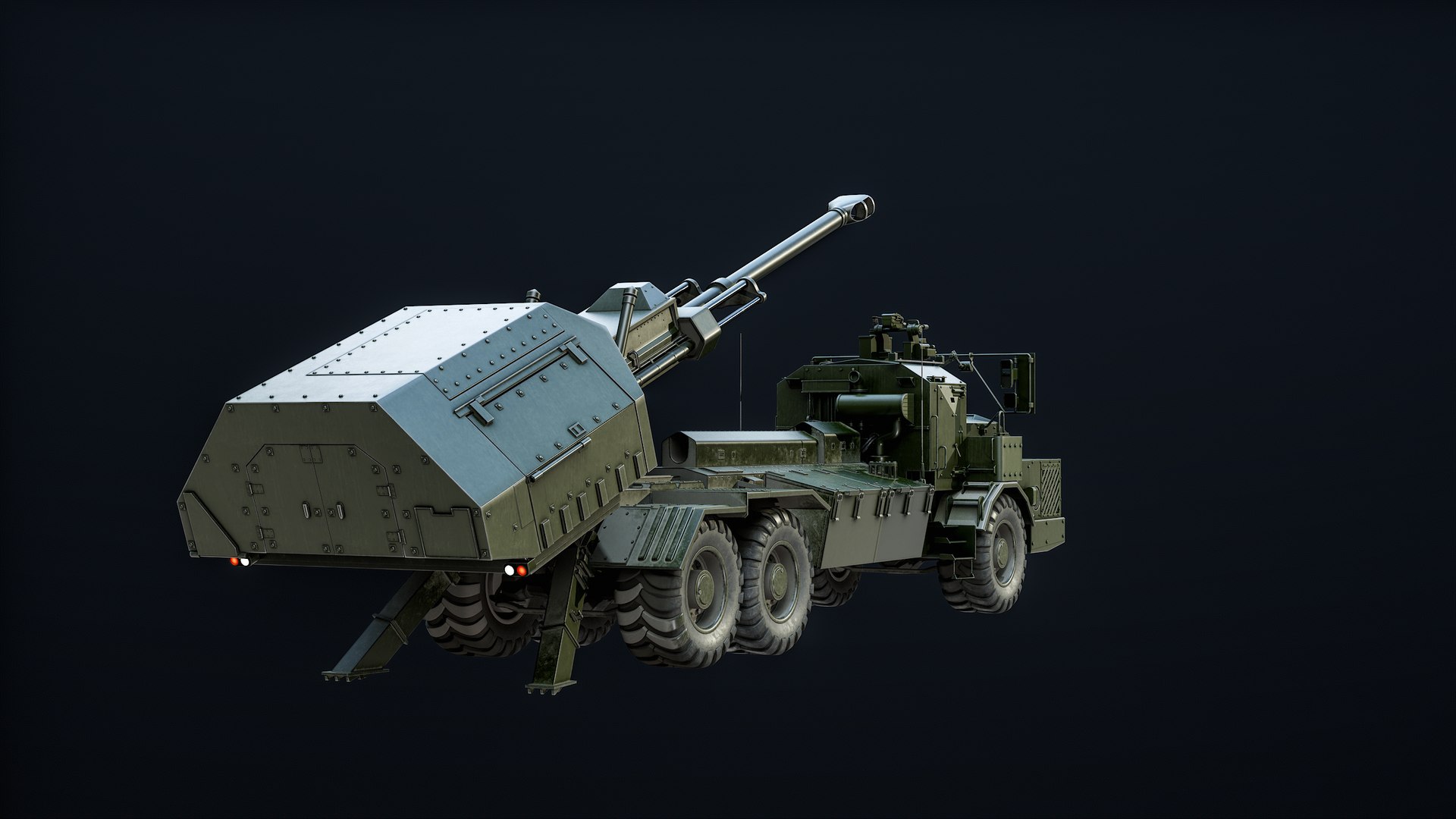 Archer Artillery System PBR model https://p.turbosquid.com/ts-thumb/TG/JVCtYe/Rb/turn_00015/png/1718026786/1920x1080/fit_q87/bb793f6968cf33abb20d8e0daf86e34bdea8f6a6/turn_00015.jpg