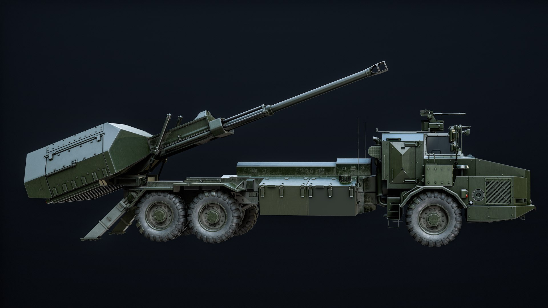Archer Artillery System PBR model https://p.turbosquid.com/ts-thumb/TG/JVCtYe/lH/turn_00009/png/1718026780/1920x1080/fit_q87/5f81d624ae81b42827de950de4f4ea8ef4d36e2c/turn_00009.jpg
