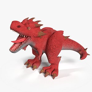 Dinosaur T-Rex Cartoon