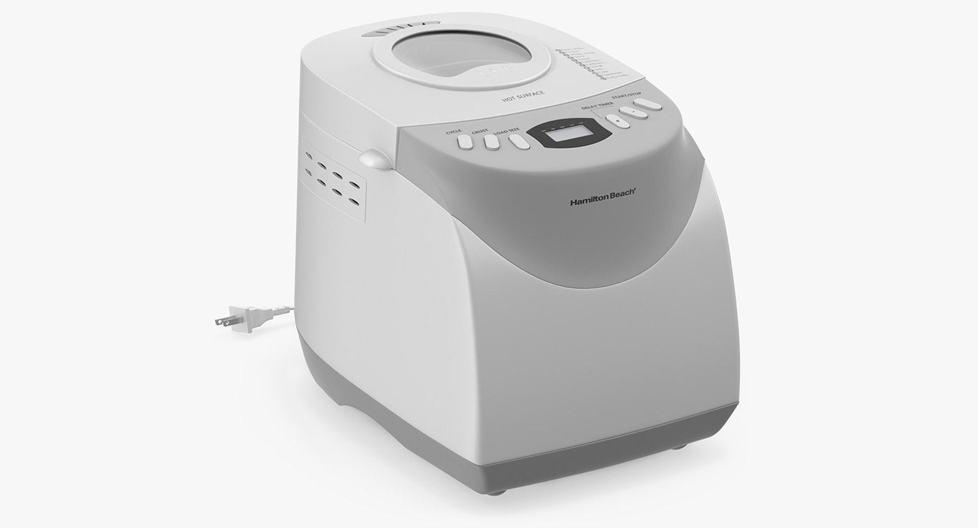 automatic bread maker hamilton 3d 3ds