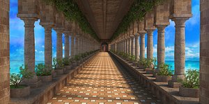 3D classic hall