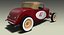 Hot Rod Roadster With Roof