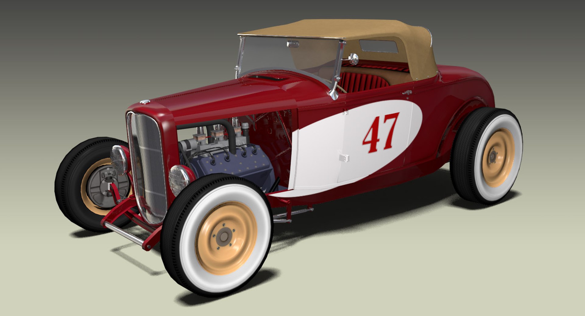3D hot rod model https://p.turbosquid.com/ts-thumb/TG/UFtJ4e/AuYhYDMl/rend_roadster03/jpg/1537704757/1920x1080/fit_q87/66b9592aaaedd5ca542945deba58534b5238846b/rend_roadster03.jpg