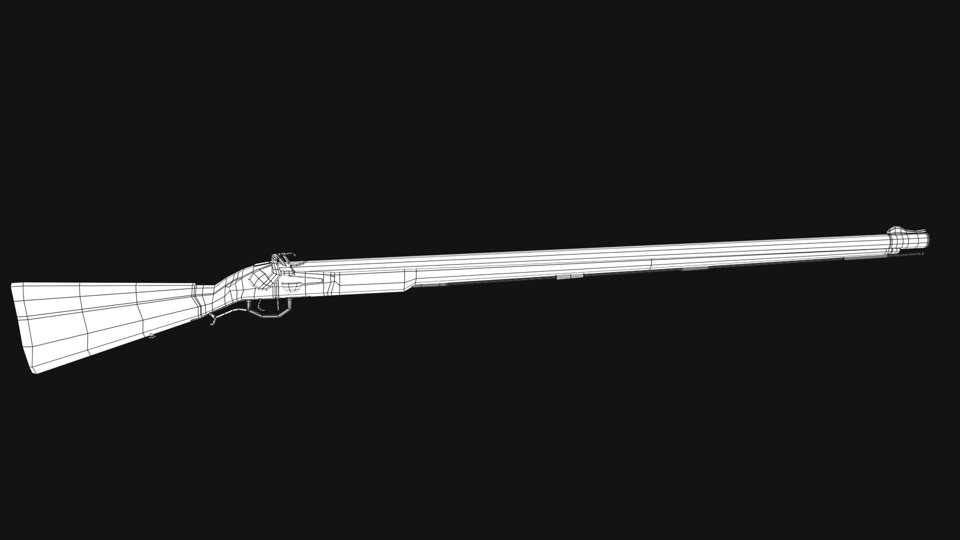 MUSKET PBR 3D - TurboSquid 1997760