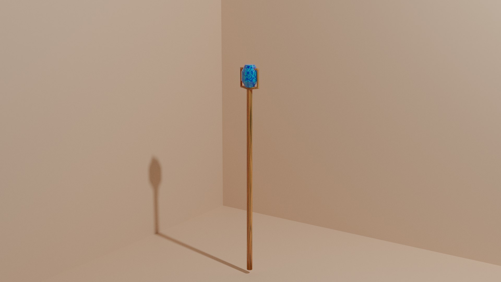 3D Model Magic Staff - TurboSquid 1799734