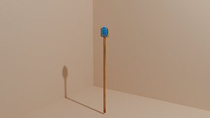 3D model Magic Staff