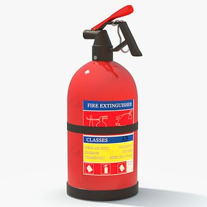 3d model extinguisher tool