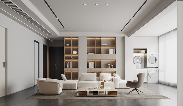 Modern living room3Dモデル - TurboSquid 2099638
