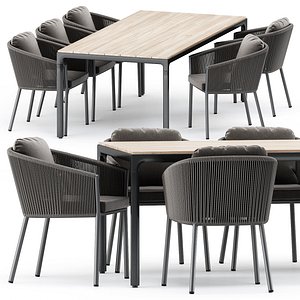 OMER ARMCHAIR and ILLUM table