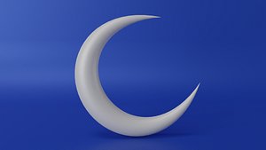3D model Crescent Moon