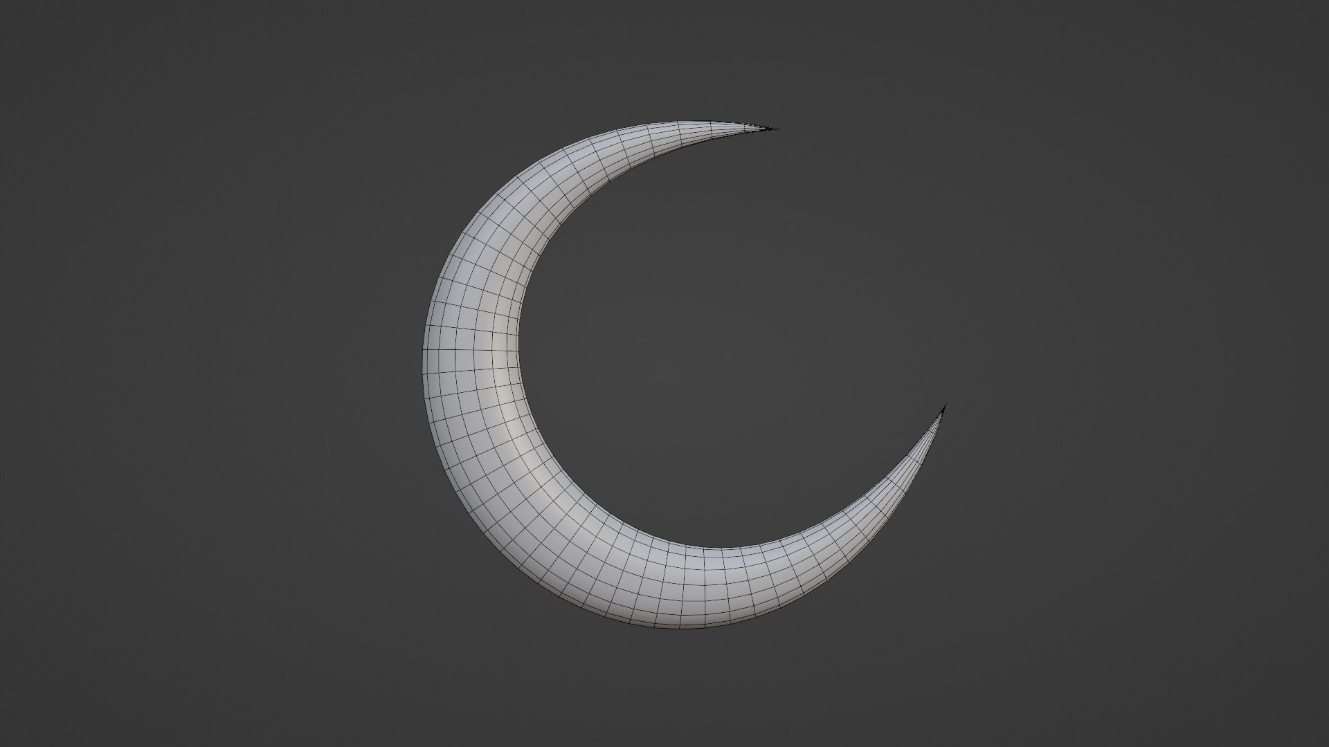 3D Model Crescent Moon - TurboSquid 2129905