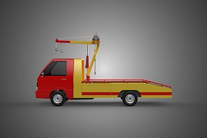 3D EMERGENCY LIFTING HYDRAULIC CRANE RECOVERY TOWING TOW FIRE TRUCK