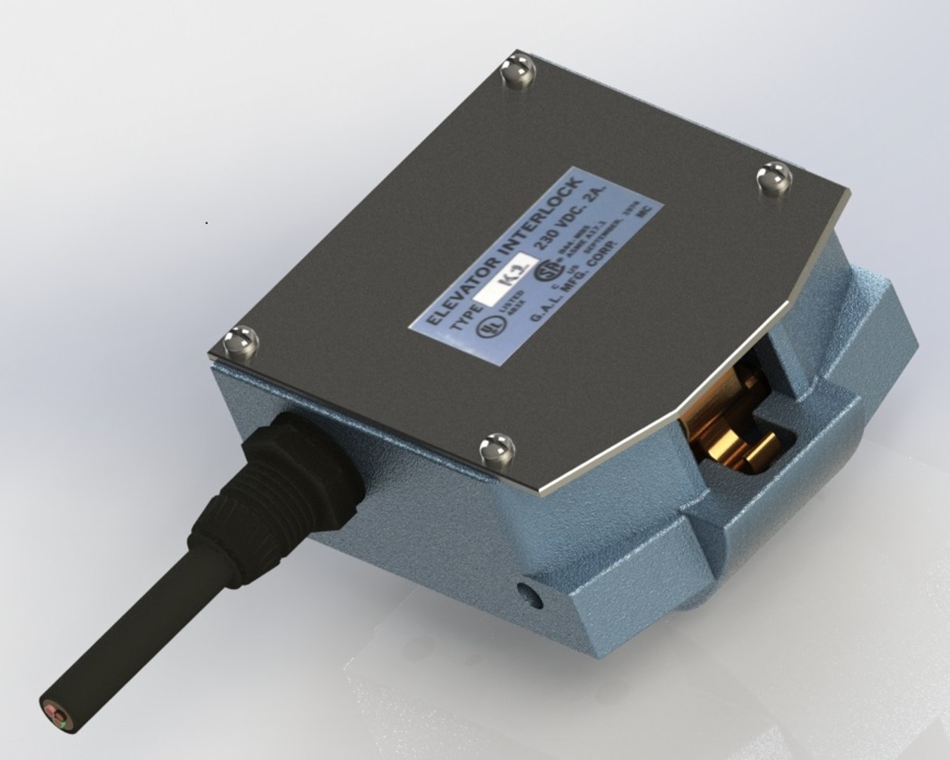 Elevator Gate Interlock 3d 3ds