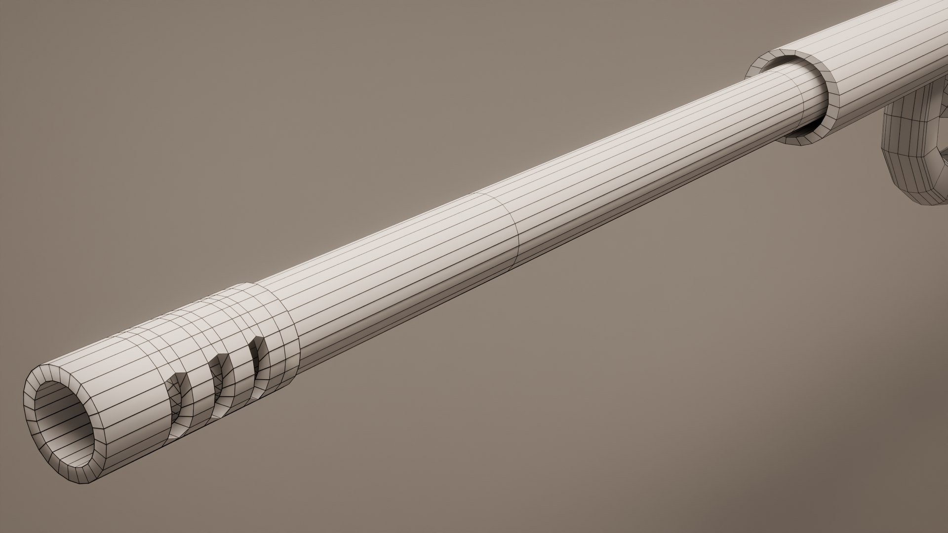 Stylized Steampunk Rifle low Poly 3D model https://p.turbosquid.com/ts-thumb/TG/jaUgI3/DF/uv3/png/1778178727/1920x1080/fit_q87/f60803703466e20ffa1d0213304978f322e7f58f/uv3.jpg