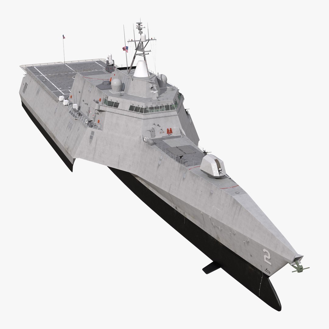 USS Independence LCS-2 3D model preview