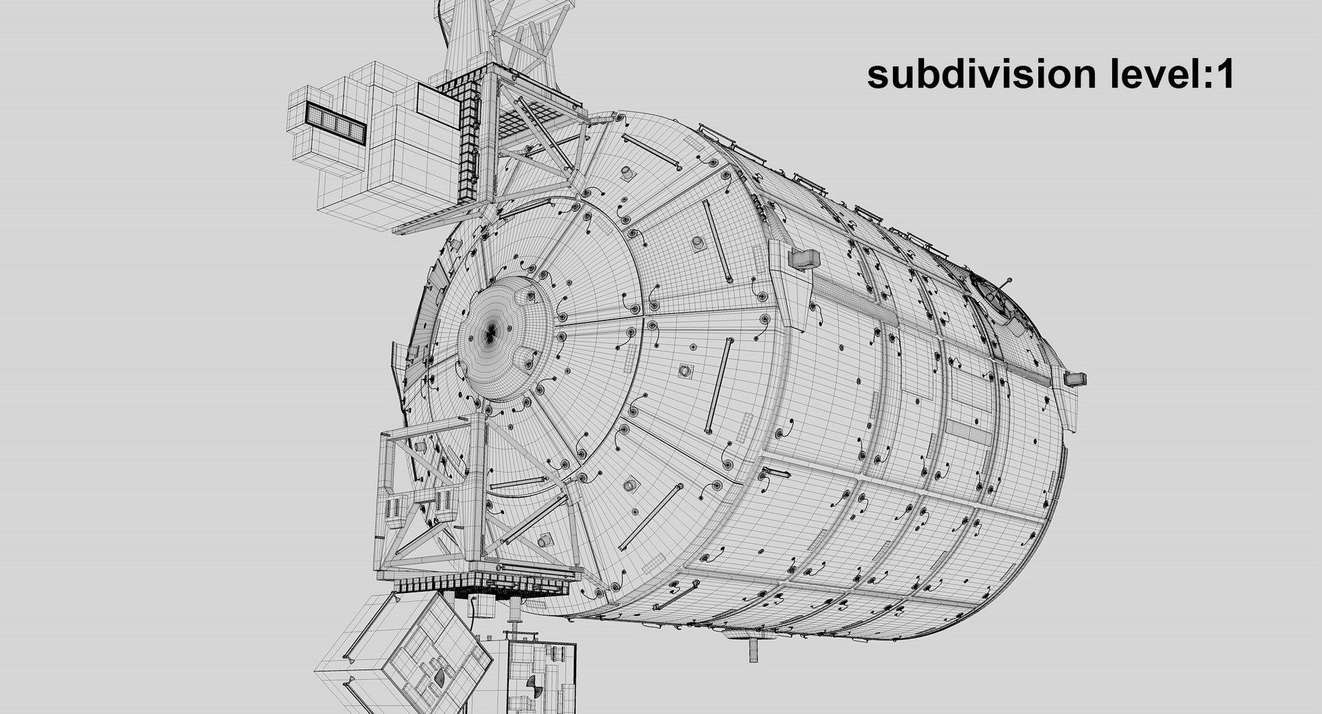 Columbus ISS Module 3D - TurboSquid 2160701