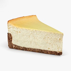 3D model cheesecake cheese cake