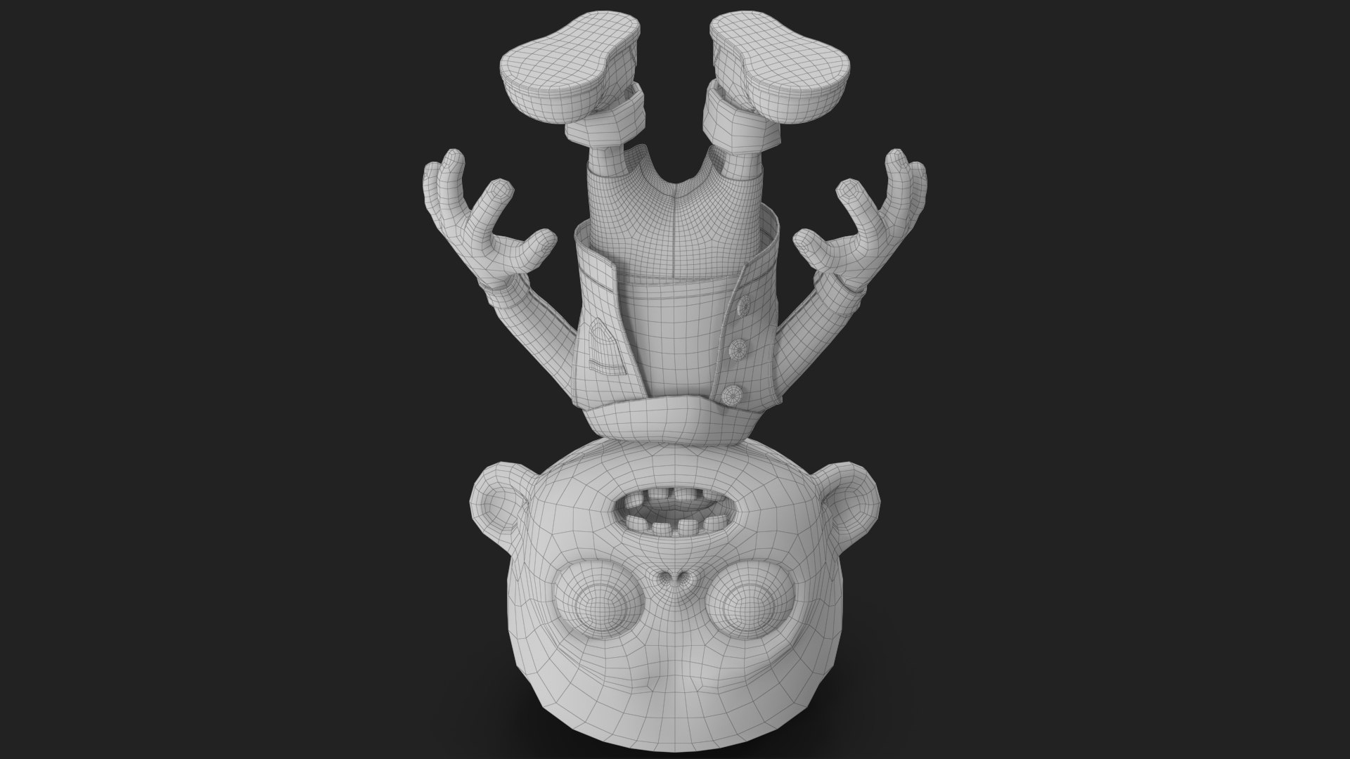 Cartoon Zombie Blue in a Brown Costume 3D model https://p.turbosquid.com/ts-thumb/TH/54xGLI/8e/wireframe_37/jpg/1765696797/1920x1080/fit_q87/f5330dca6caffd3324cede80f6fe366694361724/wireframe_37.jpg