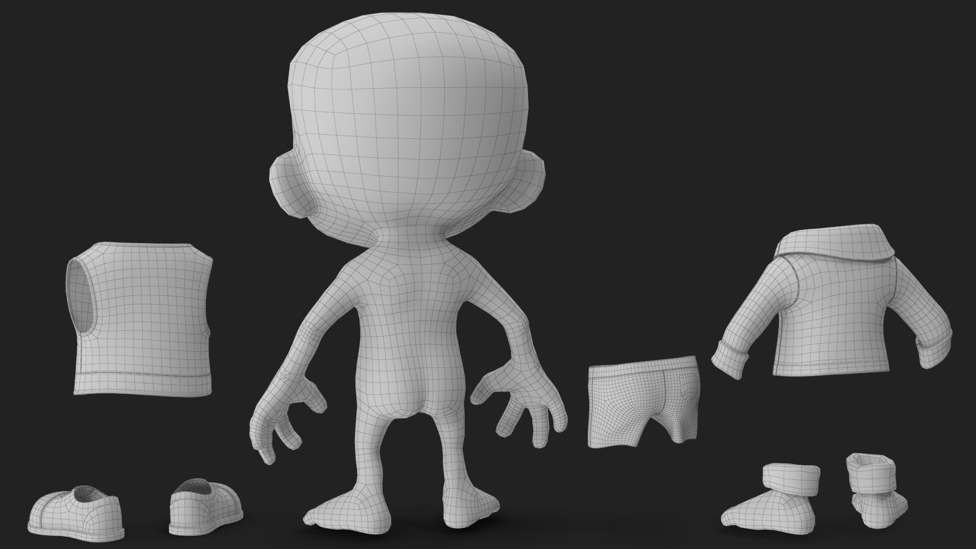 Cartoon Zombie Blue in a Brown Costume 3D model https://p.turbosquid.com/ts-thumb/TH/54xGLI/Ix/wireframe_07/jpg/1765696568/1920x1080/fit_q87/3c45ac533cc000424d2de47b4be437b722eebd3c/wireframe_07.jpg