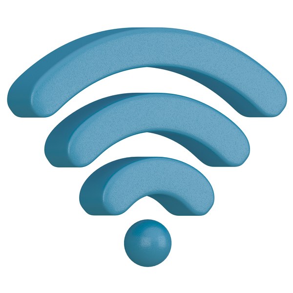 wifi symbol 3D