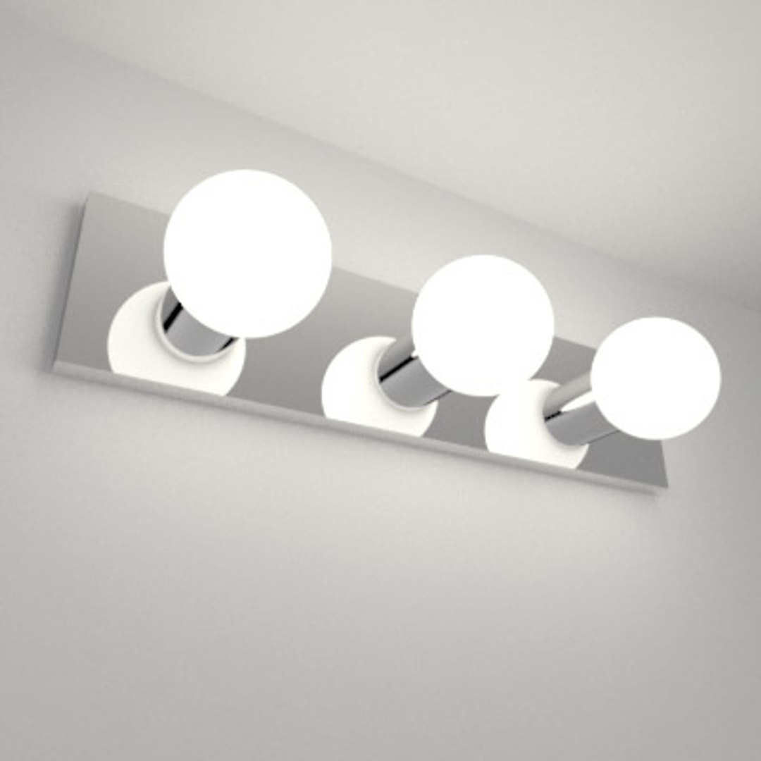 3d Bathroom Vanity Light