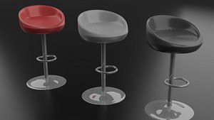 bar chair 3D model