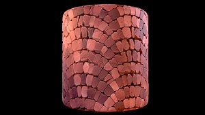 3D Stylized Pavement Substance material and textures